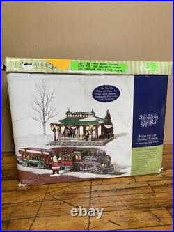 Dept 56 Home For The Holidays Express Train Lights & Sound Works 55320 Gift Set