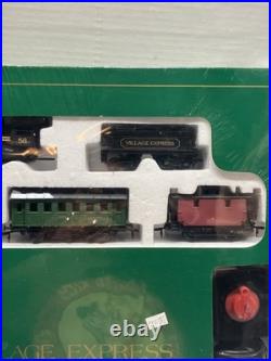 Dept. 56 Village Express HO Scale Train And Track Set Electric Train Christmas