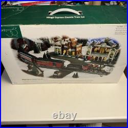 Dept 56 Village Express Vintage Electric Train Set From 1998 Un Tested