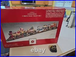 Dillard's Trimmings 4-Piece Animated Christmas Train Set