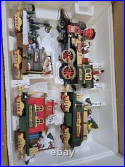 Dillard's Trimmings 4-Piece Animated Christmas Train Set