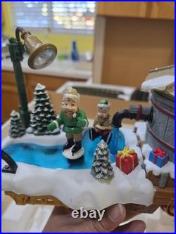 Dillard's Trimmings 4-Piece Animated Christmas Train Set