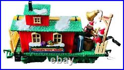 Dillard's Trimmings ANIMATED CHRISTMAS TRAIN SET WithBox No Tracks/Power Source
