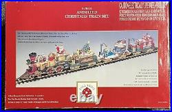 Dillards New Bright Animated Christmas Train Set (G Scale) Complete in Box