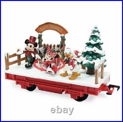 Disney 2020 CHRISTMAS Holiday Railroad Train Set Mickey Disney Parks New