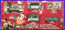 Disney 30 Piece Christmas Circuit Train Set With Remote Control