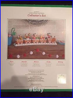 Disney Christmas Express Collector's Set 2016 Hallmark Limited Edition Train Disney Christmas Express Collector's Set 2016 Hallmark Limited Edition Train