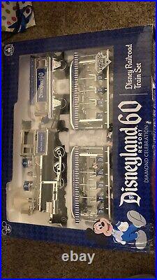 Disney Diamond Edition Battery Operated Christmas Train Set with figurines