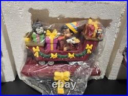 Disney Direct Christmas Stocking Hanger Holder Resin Train Set Décor Vintage