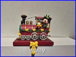 Disney Direct Christmas Stocking Hanger Holder Resin Train Set Décor Vintage