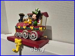 Disney Direct Christmas Stocking Hanger Holder Resin Train Set Décor Vintage