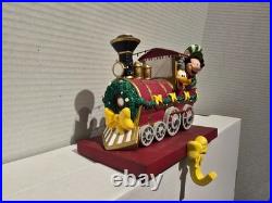 Disney Direct Christmas Stocking Hanger Holder Resin Train Set Décor Vintage