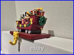 Disney Direct Christmas Stocking Hanger Holder Resin Train Set Décor Vintage