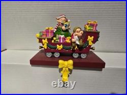 Disney Direct Christmas Stocking Hanger Holder Resin Train Set Décor Vintage
