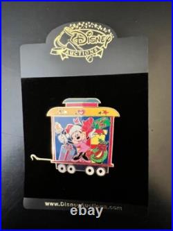 Disney Fab 5 Christmas Train Set 5 Jumbo Pins Limited Edition Of 100 New