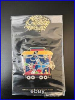 Disney Fab 5 Christmas Train Set 5 Jumbo Pins Limited Edition Of 100 New