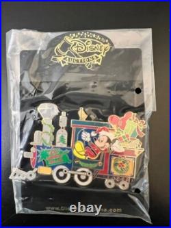 Disney Fab 5 Christmas Train Set 5 Jumbo Pins Limited Edition Of 100 New