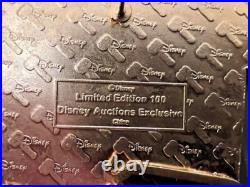 Disney Fab 5 Christmas Train Set 5 Jumbo Pins Limited Edition Of 100 New