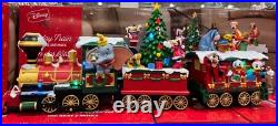 Disney Holiday Train Set With Lights and Music Decor