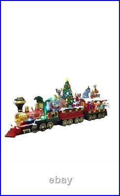 Disney Holiday Train Set With Lights and Music Decor