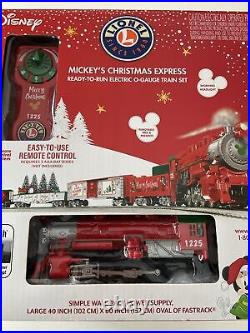 Disney Mickey's Christmas Express Ready-To-Run O-Gauge Lionel Train Set