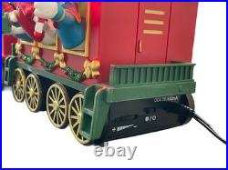 Disney Musical Music Holiday Train Figurine Set 3-piece Lights & Sounds