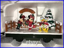 Disney Parks 30 Piece Mickey & Friends Christmas Train Set Complete