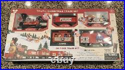 Disney Parks 30 Piece Mickey & Friends Christmas Train Set Complete Excellent