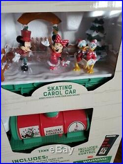 Disney Parks 30 piece Christmas Train Set Mickey Goofy Duffy Chip and Dale