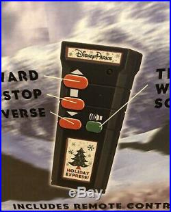 Disney Parks Christmas 30 pc Train Set Mickey & Friends NIB withremote control