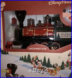 Disney Parks Christmas 30 pc Train Set Mickey & Friends NIB withremote control