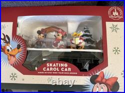 Disney Parks Christmas Railroad Train Set 30 Pieces Mickey & Friends New In Box