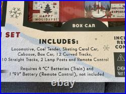 Disney Parks Christmas Railroad Train Set 30 Pieces Mickey & Friends New In Box