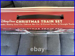Disney Parks Christmas Railroad Train Set 30 Pieces Mickey & Friends New In Box