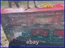Disney Parks Christmas Train Set 30 Piece Mickey And Friends Lilo and stitch