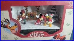 Disney Parks Christmas Train Set 30 Pieces Mickey Holiday. Box Never Opened