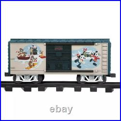 Disney Parks Mickey And Friends Christmas Holiday Lodge Train Set Remote Lionel