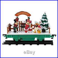 Disney Parks Yuletide Farmhouse Mickey and Friends Christmas Train Set New Box