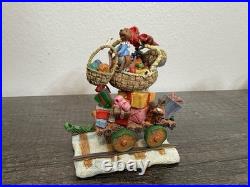 Disney Winnie the Pooh Christmas Train The Danbury Mint Complete 6 Piece