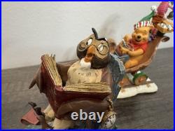 Disney Winnie the Pooh Christmas Train The Danbury Mint Complete 6 Piece