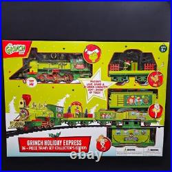 Dr Seuss Grinch Holiday Express 36 Pc Train Set 20 FT 65 Anniversary Special Ed Dr Seuss Grinch Holiday Express 36 Pc Train Set 20 FT 65 Anniversary Special Ed