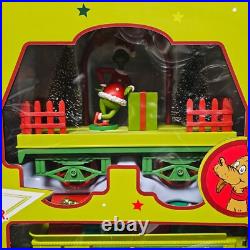 Dr Seuss Grinch Holiday Express 36 Pc Train Set 20 FT 65 Anniversary Special Ed
