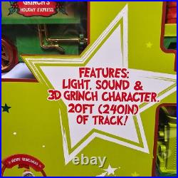 Dr Seuss Grinch Holiday Express 36 Pc Train Set 20 FT 65 Anniversary Special Ed Dr Seuss Grinch Holiday Express 36 Pc Train Set 20 FT 65 Anniversary Special Ed