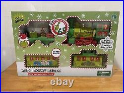 Dr Seuss Grinch Holiday Express 36 Pc Train Set 65th Anniversary Special Edition