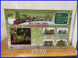 Dr Seuss Grinch Holiday Express 36 Pc Train Set 65th Anniversary Special Edition