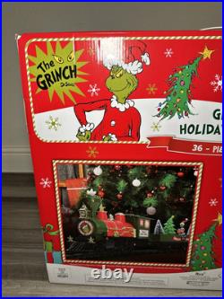 Dr Seuss Grinch Holiday Express 36 Pc Train Set Series 1 Special Edition
