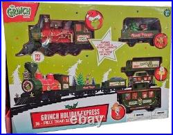 Dr Seuss The Grinch 36 Pc Train Set Grinch Holiday Express Collectors Edition