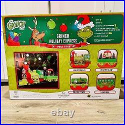 Dr Seuss The Grinch Holiday Express 36 Piece Train Set Collectors Edition