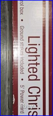 ENCHANTED FOREST 9.5 ft. Holographic Lighted 4-Piece Motion Train Set Christmas