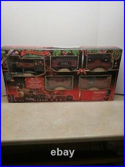 EZTEC G-Gauge North Pole Express Animated Christmas Train Set Used 31 Pieces
